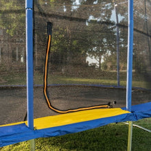 JumpKing 10’ x 15’ Oval Trampoline with Basketball Hoop Model JK1015OVWBH-DAL
