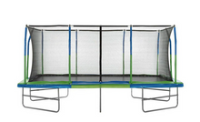 Upper Bounce Rectangle Trampoline 10 x 17 ft Mega incl. Enclosure - UB03EC-1017E