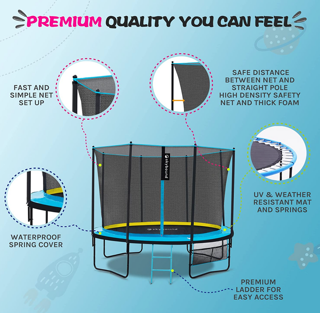 Trampoline Enclosure Orbounder Trampoline Orbounder 14' Trampoline