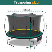 SkyBound Springless Trampoline - 12 FT