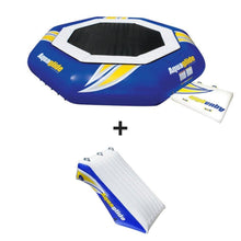 Aquaglide Water Trampoline Supertramp 17 With Swimstep - 585209102 - Water Trampolines