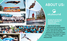 SkyBound SkyLift Curved Pole Trampoline - 10ft