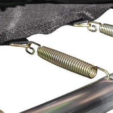 B2B 12FT Trampoline for Kids with Safety Enclosure Net Ladder and 8 Wind Stakes Round Outdoor Recreational Trampoline - SW000040AAC - Round