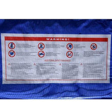 B2B 12FT Trampoline for Kids with Safety Enclosure Net Ladder and 8 Wind Stakes Round Outdoor Recreational Trampoline - SW000040AAC - Round