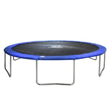 B2B 14 Ft Trampoline with Enclosure Net Outdoor Fitness Trampoline PVC Spring Cover Padding for Children and Adults - W47022815 - Round 