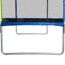 B2B 14FT Trampoline for Kids with Safety Enclosure Net Ladder and 8 Wind Stakes Round Outdoor Recreational Trampoline - SW000037AAC - Round