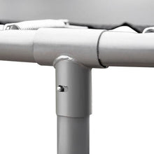 B2B 14FT outdoor garden powder-coated trampoline with basketball hoop ladder and enclosure - W550S00001 - Round Trampolines