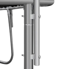 B2B 14FT outdoor garden powder-coated trampoline with basketball hoop ladder and enclosure - W550S00001 - Round Trampolines