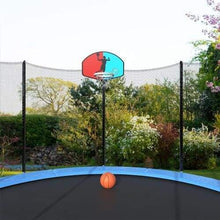 B2B 15 FT Round Trampoline with Safety Enclosure Basketball Hoop and Ladder - SM000020CAA - Round Trampolines