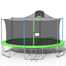 B2B 16FT TRAMPOLINE BLUE - W285S00002 - Round Trampolines