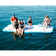 Island Hopper Island Buddy 12 foot Inflatable Water Platform & Dock - Water Toys