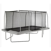 Upper Bounce Rectangle Trampoline 9 x 15 Mega White incl. Enclosure - UB03EC-915E - Rectangle Trampolines