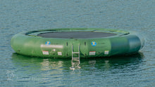 Island Hopper 20' Acrobat Water Trampoline - 20'PVCTUBE Natural Green
