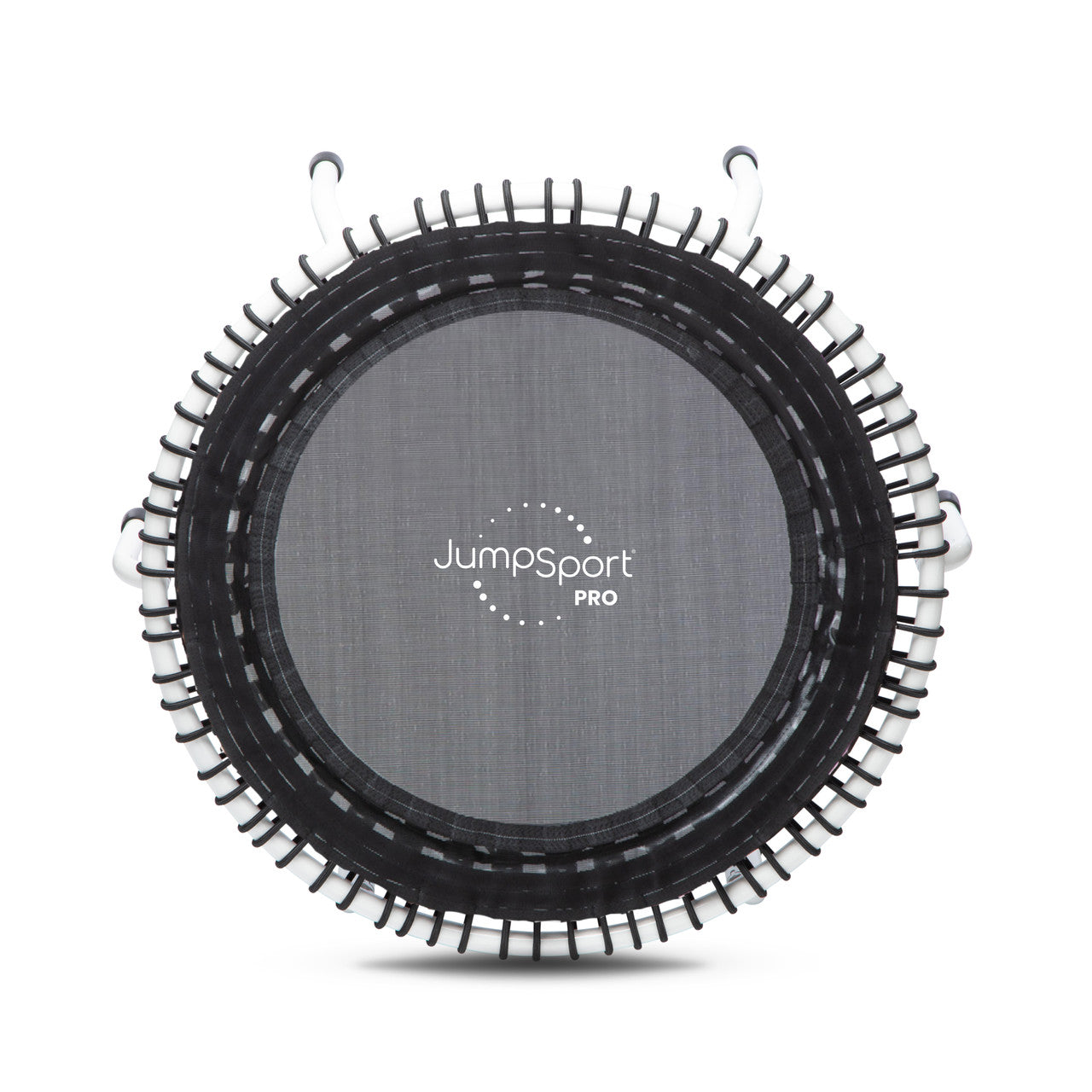 JumpSport 500 PRO Series Fitness Trampolines | 44” Model 550 PRO Club Edition in Matte White