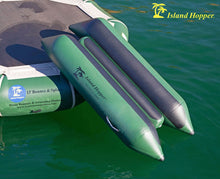 Island Hopper Bounce N Slide Water Attachment for Water Trampoline & Bouncer Green