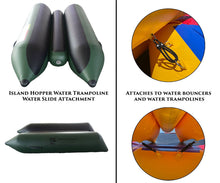 Island Hopper Bounce N Slide Water Attachment Green
