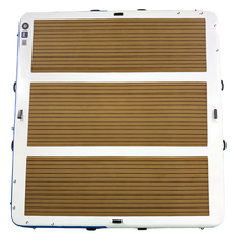 Island Hopper Mega Yacht Dock 10 x 10 ft Inflatable Water Island Platform - MEGA-DOCK