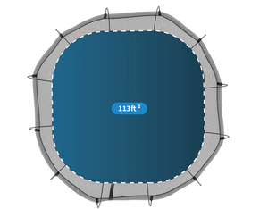 Springfree Large Square Trampoline