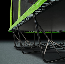 SkyBound AltitudeX 10ft x 17ft Gymnastics Rectangle Trampoline in Green