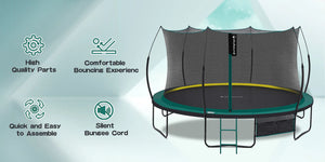 SkyBound Springless Trampoline - 8 FT