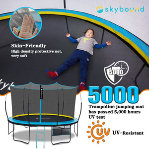 SkyBound SkyLift Curved Pole Trampoline - 10ft