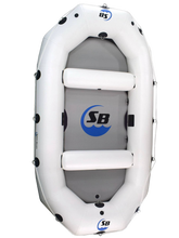 Island Hopper 12 ft Whitewater Raft | Self-Bailing Inflatable River Raft - ISB-RAFT-12 