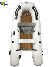 Island Hopper Swordfish 10.8′ Inflatable Fishing Boat | EVA Teak Deck Air Floor 