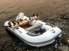 Island Hopper Swordfish 10.8′ Inflatable Fishing Boat | EVA Teak Deck Air Floor 