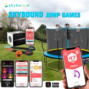 SkyBound SkyLift Curved Pole Trampoline - 6ft