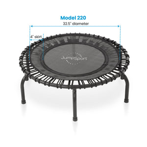 JumpSport 200 Series Fitness Trampolines | 39” Model 220