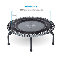 JumpSport Folding Fitness Trampolines | 39" Model 350f 3-knot Adjustable