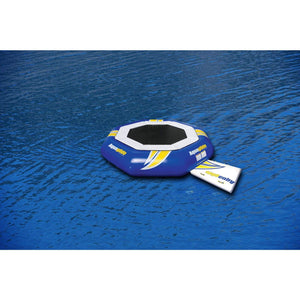 Aquaglide Water Trampoline Supertramp 17 With Swimstep - 585209102 - Water Trampolines