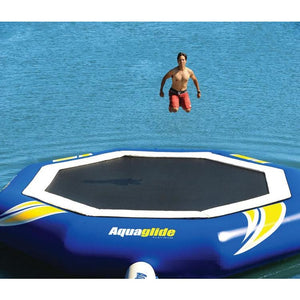 Aquaglide Water Trampoline Supertramp 23 With Swimstep - 585209103 - Water Trampolines