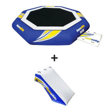 Aquaglide Water Trampoline Supertramp 23 With Swimstep - 585209103 - Water Trampolines