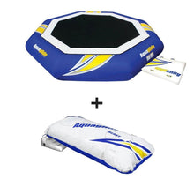 Aquaglide Water Trampoline Supertramp 23 With Swimstep - 585209103 - Water Trampolines
