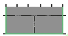 SkyBound SkySoar 16ft Outdoor Trampoline With Enclosure Net in Green
