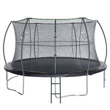 Jumpking 14ft Round Trampoline with Protective Enclosure and Powder-Coated Ladder