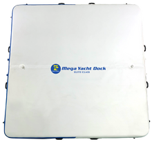 Island Hopper Mega Yacht Dock 10 x 10 ft Inflatable Water Island Platform 
