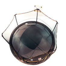 Jumpking 14' Round Combo with Powder Coated Legs & Mesh Hoop Model JK146PAPCFH
