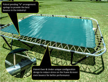 JumpKing Rectangular Trampoline 10’x18’ Pro Model JKRC1018HEC3V2