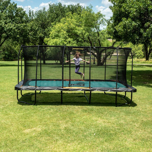 JumpKing Rectangular Trampoline 10’x18’ Pro Model JKRC1018HEC3V2