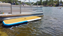 Island Hopper Mini Mate Inflatable Boat Dock 10 x 3 ft Slim Dock Platform