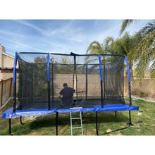 Upper Bounce Rectangle Trampoline 8’ x 14’ Mega incl. Enclosure System - Rectangle Trampolines