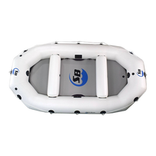 Island Hopper 12 ft Whitewater Raft | Self-Bailing Inflatable River Raft - ISB-RAFT-12 