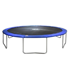 B2B 14 Ft Trampoline with Enclosure Net Outdoor Fitness Trampoline PVC Spring Cover Padding for Children and Adults - W47022815 - Round 