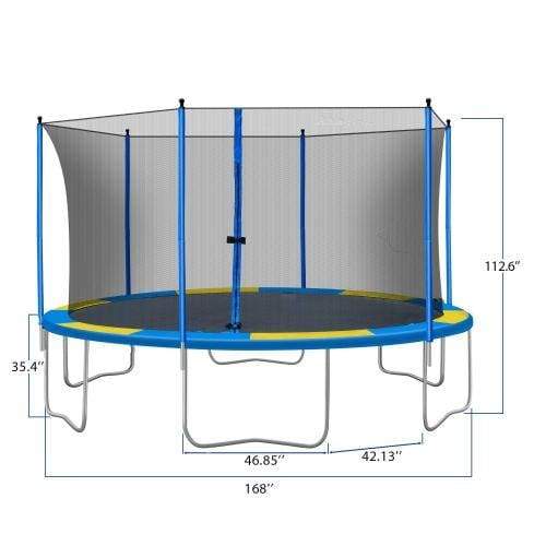 B2B 14FT TRAMPOLINE - W285S00030 - Round Trampolines