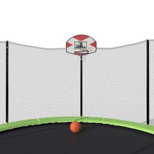 B2B 14-Feet Round Trampoline with Safety Enclosure Basketball Hoop and Ladder - SM000010FAA - Round Trampolines