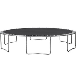 B2B 14FT outdoor garden powder-coated trampoline with basketball hoop ladder and enclosure - W550S00001 - Round Trampolines