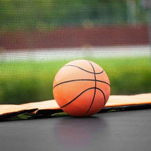 B2B 14FT outdoor garden powder-coated trampoline with basketball hoop ladder and enclosure - W550S00001 - Round Trampolines