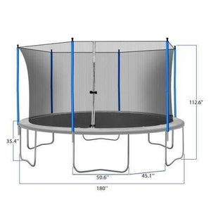 B2B 15FT TRAMPOLINE - W285S00027 - Round Trampolines